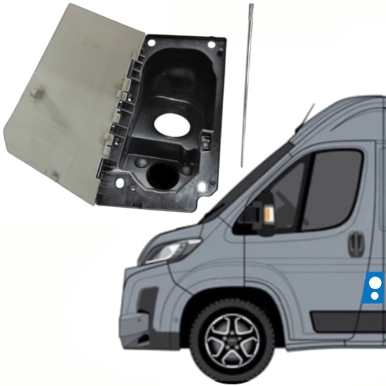 Clapetă rezervor combustibil EURO 6 ADBLUE pentru Toyota Proace Max 2024- / Stânga / Set 15945