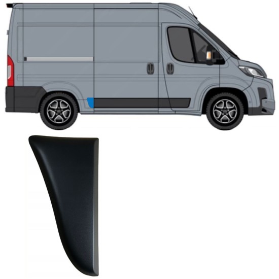Bandou lateral aripă spate pentru Toyota Proace Max 2024- / Dreapta 15902