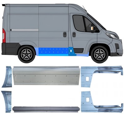 Set panouri de reparare pentru Toyota Proace Max 2024- / Stânga+Dreapta 16741