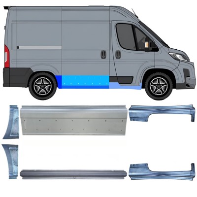 Set panouri de reparare pentru Toyota Proace Max 2024- / Stânga+Dreapta 16742