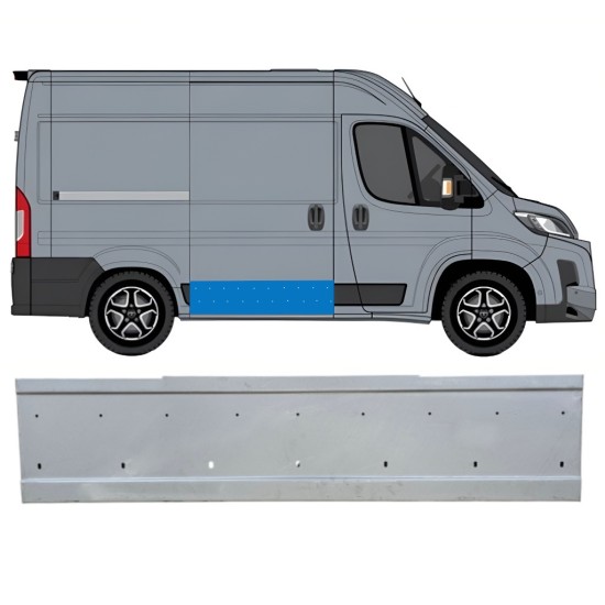 Panou reparație ușă culisantă pentru Toyota Proace Max 2024- / Dreapta 16702