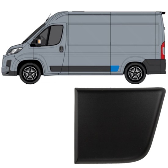 Bandou lateral aripă spate pentru Toyota Proace Max 2024- / Stânga 15905
