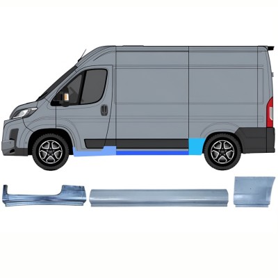 Set panouri de reparare pentru Toyota Proace Max 2024- / Stânga / 16753