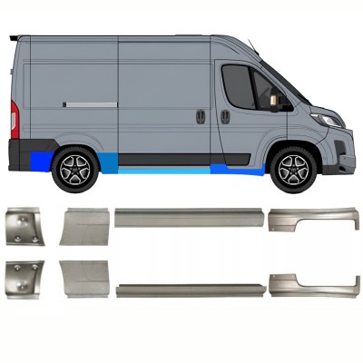 Set panouri de reparare pentru Toyota Proace Max 2024- / Stânga+Dreapta 16688