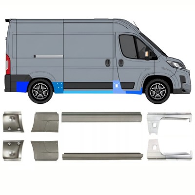 Set panouri de reparare pentru Toyota Proace Max 2024- / Stânga+Dreapta 16713