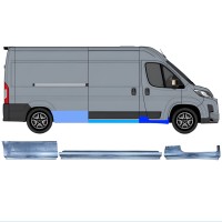 Set panouri de reparare pentru Toyota Proace Max 2024- / Dreapta 16757