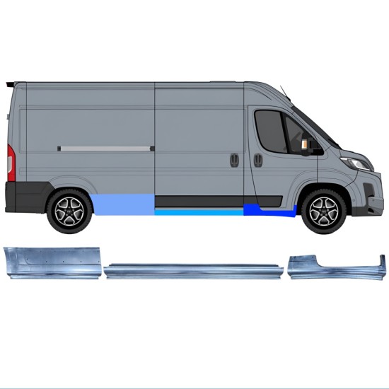 Set panouri de reparare pentru Toyota Proace Max 2024- / Dreapta 16757