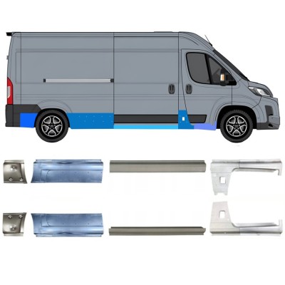 Set panouri de reparare pentru Toyota Proace Max 2024- / Stânga+Dreapta 16709