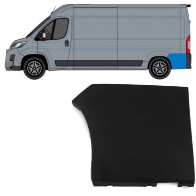 Bandou lateral spate pentru Toyota Proace Max 2024- / Stânga 15916