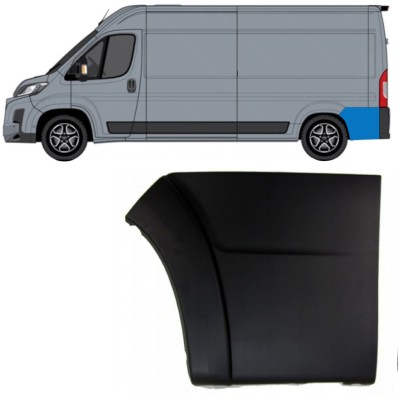 Bandou lateral spate pentru Toyota Proace Max 2024- / Stânga 15920