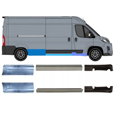 Reparație prag pentru Toyota Proace Max 2024- / Stânga+Dreapta / Set 16708