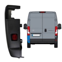 Colț bară spate 270 grade pentru Toyota Proace Max 2024- / Stânga 15939