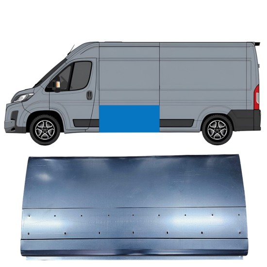Reparație laterală înaltă pentru Toyota Proace Max 2024- / Stânga = Dreapta (simetric) 16717