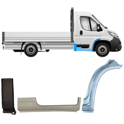 Set panouri de reparare pentru Toyota Proace Max 2024- / Dreapta 17008