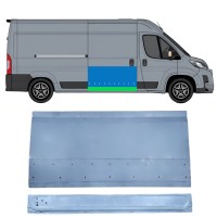 Reparație ușă culisantă interior + exterior Mercedes pentru Toyota Proace Max 2024- / Dreapta 16677