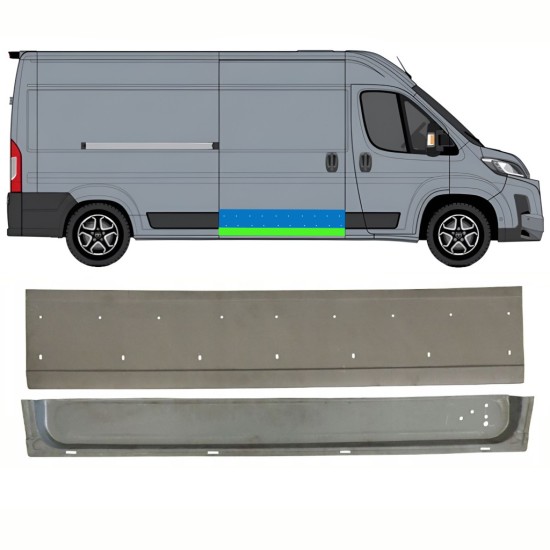Panou reparație ușă culisantă pentru Toyota Proace Max 2024- / Dreapta 16704