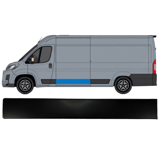 Bandou lateral pentru Toyota Proace Max 2024- / Stânga 15927