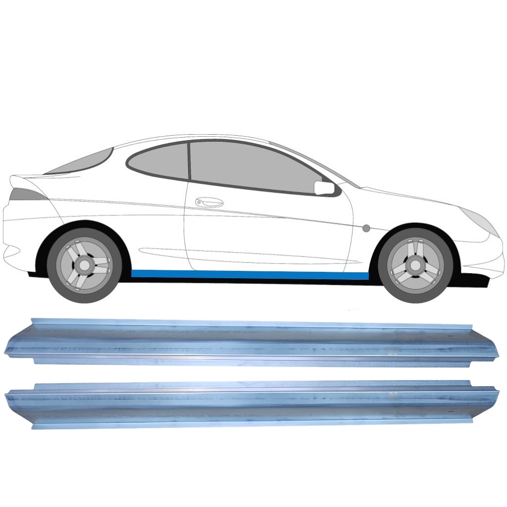 Reparație Prag Pentru Ford Puma 1997-2002 / Stânga+Dreapta / Set 9186