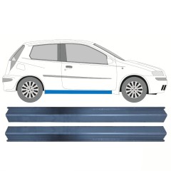 Reparație prag pentru Fiat Punto II 1999-2010 / Stânga = Dreapta (simetric) / Set 10396