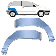 Reparație aripă spate pentru Fiat Punto I 1993-1999 / Stânga+Dreapta / Set 9684
