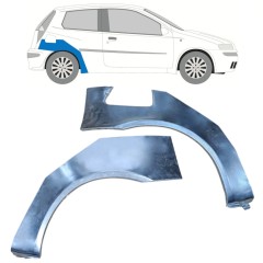 Reparație aripă spate pentru Fiat Punto II 1999-2010 / Stânga+Dreapta / Set 10404