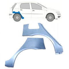 Reparație aripă spate pentru Fiat Punto II 1999-2010 / Stânga+Dreapta / Set 9683