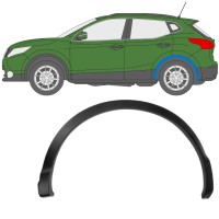 Bandou lateral aripă spate pentru Nissan Qashqai 2013-2021 / Stânga 11780