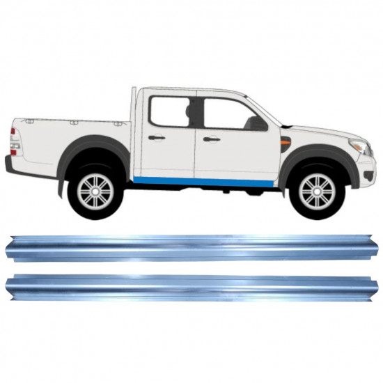 Reparație prag pentru Ford Ranger 2006-2012  / Set 11744