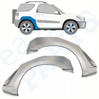 Reparație aripă spate pentru Toyota RAV4 2000-2005 / Stânga+Dreapta / Set 10399