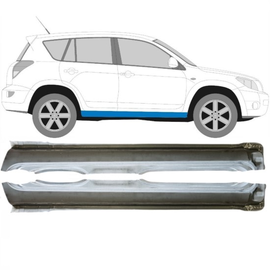 Prag complet pentru Toyota Rav4 2006-2013 / Stânga+Dreapta / Set 14752 Prag complet pentru Toyota Rav4 2006-2013 / Stânga+Dreapta / Set 14752