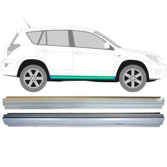 Reparație prag interior + exterior pentru Toyota Rav4 2006-2013 / Stânga = Dreapta (simetric) / Set 14904
