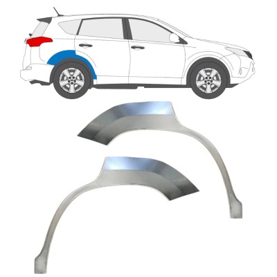 Reparație aripă spate pentru Toyota Rav4 2013-2018 / Stânga+Dreapta / Set 16490