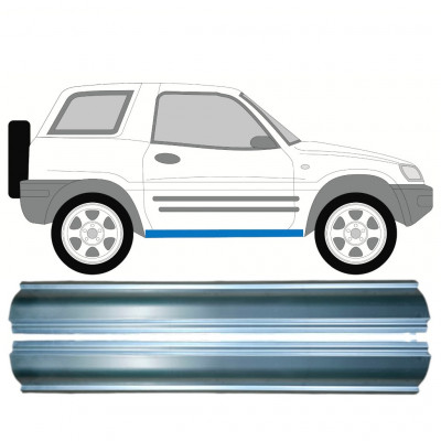 Reparație prag pentru Toyota RAV4 1994-2000 / Stânga = Dreapta (simetric) / Set 10879