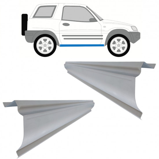 Reparație prag pentru Toyota RAV4 1994-2000 / Stânga+Dreapta / Set 10642