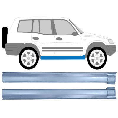 Reparație prag pentru Toyota RAV4 1994-2000 / Stânga+Dreapta / Set 10639