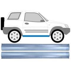 Reparație prag pentru Toyota Rav4 1994-2000 / Stânga = Dreapta (simetric) / Set 9360