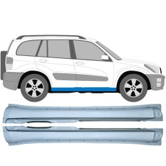 Prag complet pentru Toyota Rav4 2000-2005 / Stânga+Dreapta / Set 9397