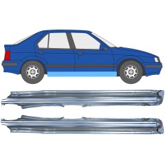 Prag complet pentru Renault 19 1988-1995 / Stânga+Dreapta / Set 11878