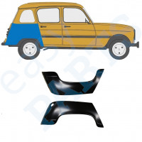 Reparație aripă spate pentru Renault 4 1962-1993 / Stânga+Dreapta / Set 9708