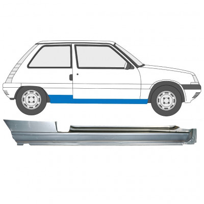 Reparație prag pentru Renault 5 1984-1996 / Dreapta 7383