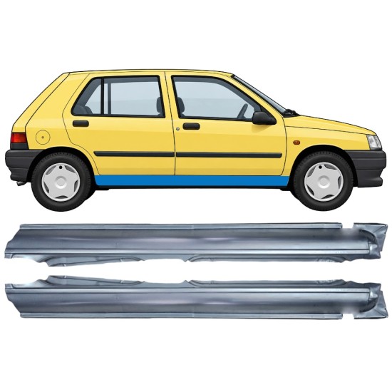 Prag complet pentru Renault Clio I 1990-1998 / Stânga+Dreapta / Set 11014