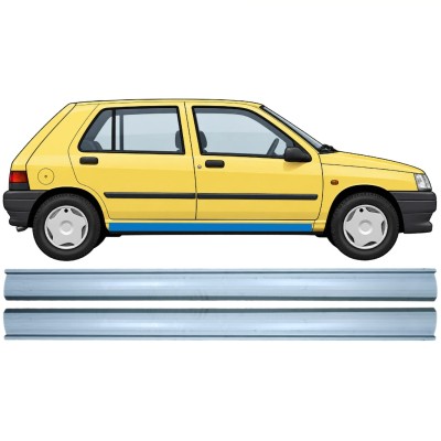 Reparație prag partea inferioară pentru Renault Clio I 1990-1998 / Stânga+Dreapta / Set 9850