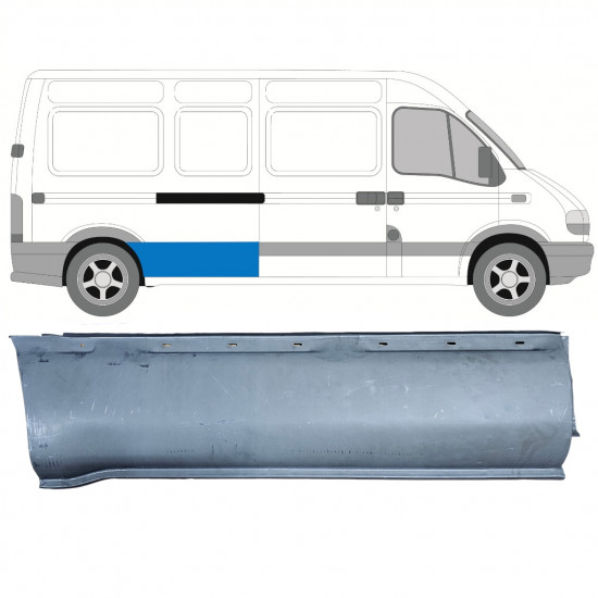 Panou reparație lateral pentru Opel Movano / R Master 1998-2010 / LWB / Dreapta 7371