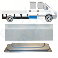Reparație interior + exterior ușă spate pentru Renault Master 1998-2010 / Stânga = Dreapta (simetric) / Cabină dublă / Set 9798