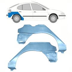 Reparație aripă spate pentru Renault Megane I Scenic 1995-2003 / Stânga+Dreapta / Set 10101