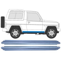 Reparație prag pentru Daihatsu Feroza Rocky Fourtrak 1993-2001 / Stânga = Dreapta (simetric) / Set 9761