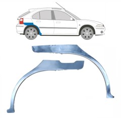 Reparație aripă spate pentru Rover 25 200 MG ZR 1995-2005 / Stânga+Dreapta / Set 9194
