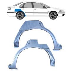 Reparație aripă spate pentru Volvo S40 V40 1995-2004 / Stânga+Dreapta / Set 9193