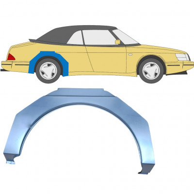 Reparație aripă spate pentru Saab 900 1978-1995 / Dreapta 6981