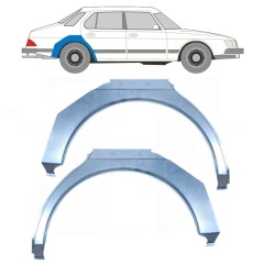 Reparație aripă spate pentru Saab 900 1978-1998 / Stânga+Dreapta / Set 11045